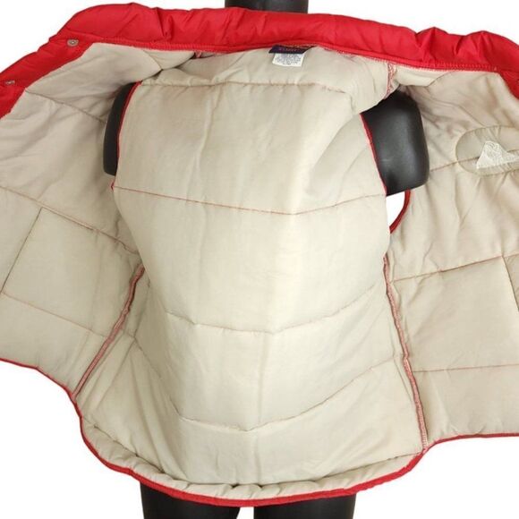 Quarter Horse Racer Puffy Vest Vintage 80s Equine Racing Made In USA Mens XL - Picture 5 of 8